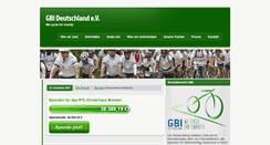 Desktop Screenshot of gbi-ev.org